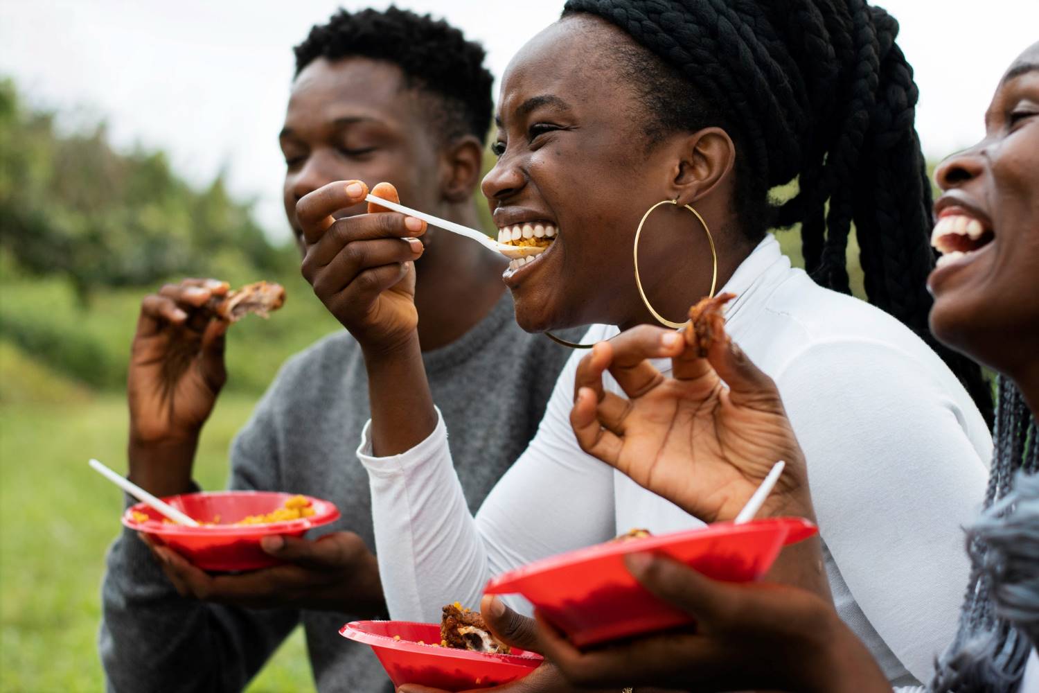 Virtual jollof rice cook-off for Nigerian birthday party